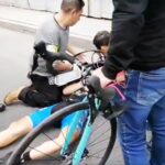 ¿Mala organización? ciclista se accidentó en la segunda etapa a la Vuelta a Nariño