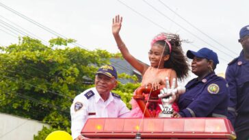Apoteósico fue el recibimiento de Diana Camila Estupiñán en Buenaventura  | Noticias de Buenaventura, Colombia y el Mundo