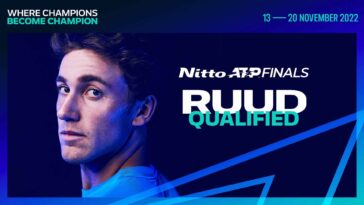 Ruud Clasifica Para Las Nitto ATP Finals Por Segundo Año Consecutivo | Noticias de Buenaventura, Colombia y el Mundo