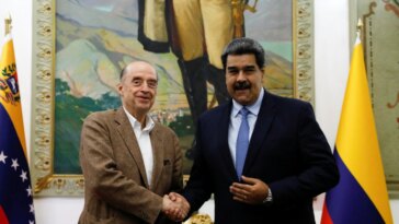 Maduro recibe al canciller colombiano y fianza su relación con Petro | Noticias de Buenaventura, Colombia y el Mundo