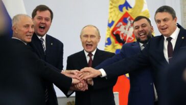 Putin declara 'cuatro nuevas regiones de Rusia' mientras Moscú anexa ilegalmente partes de Ucrania | Noticias de Buenaventura, Colombia y el Mundo