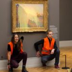 Activistas climáticos arrojan puré de papas a $ 110 millones. Pintura de Monet en Alemania | Noticias de Buenaventura, Colombia y el Mundo