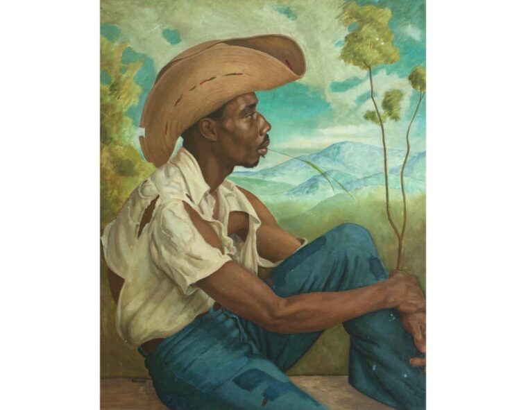 La pintura nunca vista de un hombre jamaiquino es identificada como una obra rara de Richmond Barthé | Noticias de Buenaventura, Colombia y el Mundo