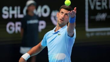 'Bastante emotivo' Djokovic en la cuarta final de la temporada en Tel Aviv | Noticias de Buenaventura, Colombia y el Mundo