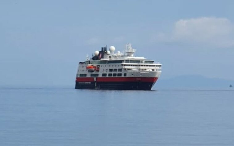 Bahía Solano recibió este domingo crucero internacional.