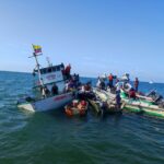 Dimar y Armada de Colombia rescatan a tres personas en el Pacífico nariñense  | Noticias de Buenaventura, Colombia y el Mundo