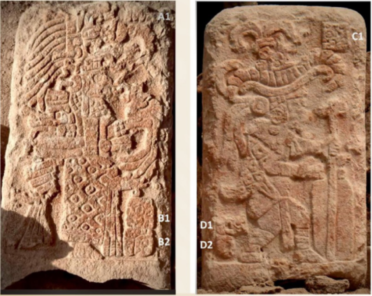 Estela maya que representa el ciclo de la vida y la muerte descubierta en México | Noticias de Buenaventura, Colombia y el Mundo