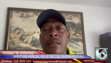 APERTURA PARCIAL EN LA VIA CALI BUENAVENTURA | Noticias de Buenaventura, Colombia y el Mundo