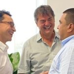 ¿De amores? Congresistas, empresarios y Caicedo analizan avances del proyecto de agua en Santa Marta
