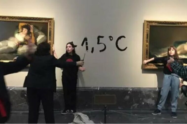 Activistas climáticos se pegan a cuadro de Goya en el Museo del Prado de Madrid | Noticias de Buenaventura, Colombia y el Mundo