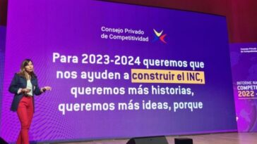 El Consejo Privado de Competitividad (CPC), encabezado por Ana Fernanda Maiguashca