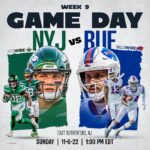 Jets vs. Bills transmisión en vivo, visualización e información del juego para la Semana 9 | Noticias de Buenaventura, Colombia y el Mundo