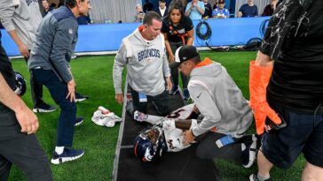Aaron Patrick de los Broncos demanda a la NFL, Rams, Chargers y ESPN después de sufrir una lesión en la rodilla al margen, según informe | Noticias de Buenaventura, Colombia y el Mundo