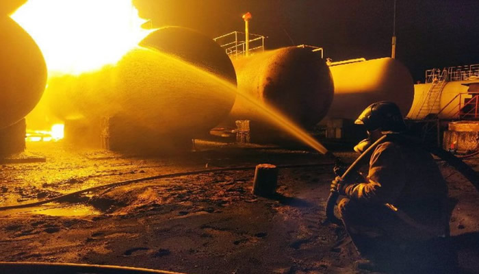 Las fuerzas rusas asestaron un gran golpe cuando la unidad de sabotaje ucraniana explotó el depósito de almacenamiento de petróleo de Makiivka en Donetsk. | Noticias de Buenaventura, Colombia y el Mundo