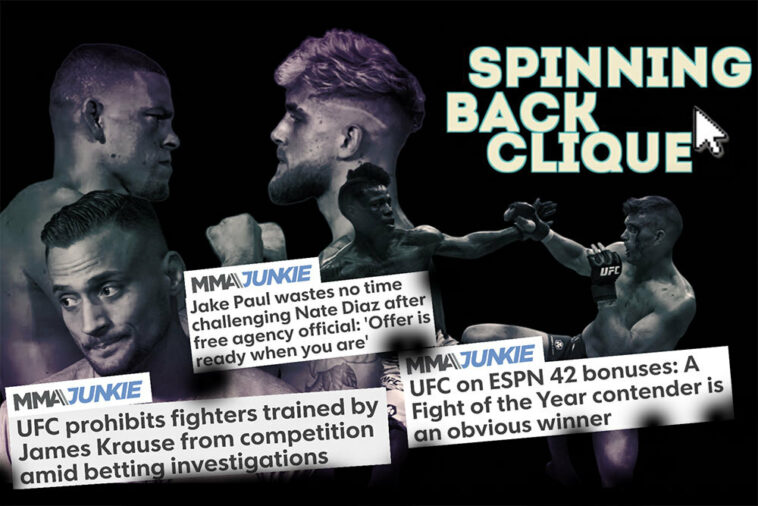 Spinning Back Clique: escándalo de apuestas de James Krause, UFC Orlando, Nate Diaz-Jake Paul, más | Noticias de Buenaventura, Colombia y el Mundo
