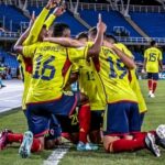 Colombia derrotó a Perú y camina con tranquilidad en el Sudamericano
