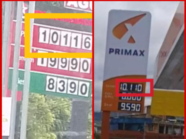 Presidente Petro anunció que galón de gasolina no superaría $8.816, pero en algunas zonas de Nariño «llegó a $13 mil»