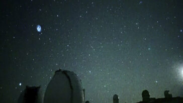 La cámara captura la espiral del cielo nocturno después del lanzamiento del cohete SpaceX | Noticias de Buenaventura, Colombia y el Mundo