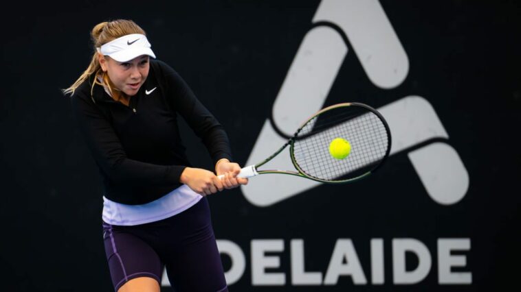 La perdedora afortunada Amanda Anisimova gana la primera ronda en Adelaide | Noticias de Buenaventura, Colombia y el Mundo