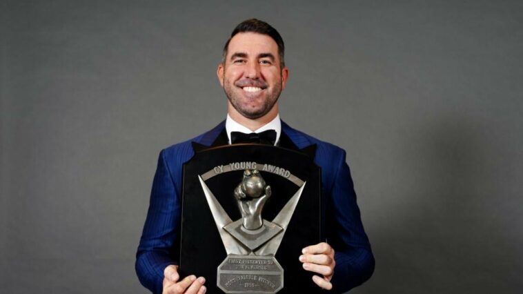 Justin Verlander de los Mets, Sandy Alcantara de los Marlins reciben placas del premio Cy Young por error ortográfico | Noticias de Buenaventura, Colombia y el Mundo
