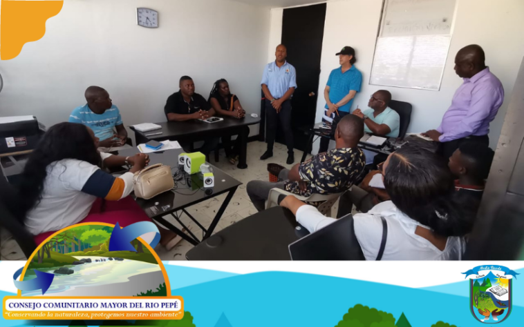 Junta directiva del Consejo Comunitario mayor del Río Pepé (CONCOMARPE), realizó importantes gestiones ante Secretarios de despacho de la gobernación del Chocó.
