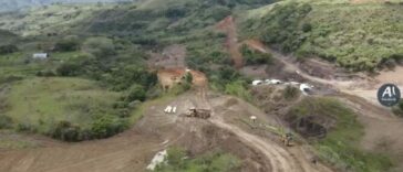 Video de la construcción de la variante de Rosas, Cauca
