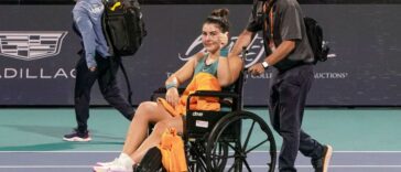 Bianca Andreescu grita de dolor después de colapsar con una lesión reciente en el tobillo | Noticias de Buenaventura, Colombia y el Mundo