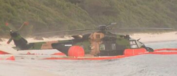 Dos heridos en accidente en playa de helicóptero ADF | Noticias de Buenaventura, Colombia y el Mundo