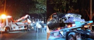 Accidente de tránsito en la vía Calarcá – Armenia: un vehículo cayó a un abismo