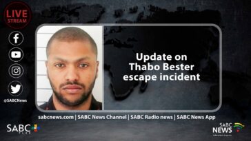 EN VIVO: Actualización sobre el incidente de escape de Thabo Bester | Noticias de Buenaventura, Colombia y el Mundo