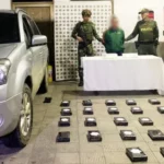 La caleta contenía 27 kilos de cocaína que serían distribuidos en el Valle de Aburrá.