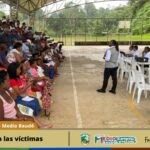 En la comunidad de Boca de Pepé – Medio Baudó, se realizó Importante jornada de atención a las víctimas.