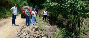 Gobernación de Nariño inspeccionó el estado de las vías del municipio de Samaniego