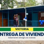 Gobernación entregó una vivienda en el municipio de Victoria
