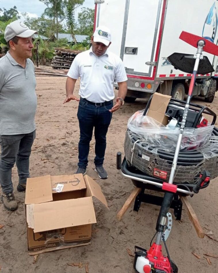La Gobernación del Guainía entregó kits para el fortalecimiento de los agricultores