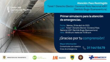 Paso Restringido Este 25 De Abril Corredor Vial Buga-Loboguerrero-Buenaventura | Noticias de Buenaventura, Colombia y el Mundo