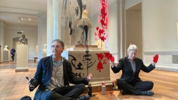 Activistas climáticos acusados ​​por los federales después de manchar de pintura el caso de Degas Work en la Galería Nacional de Arte | Noticias de Buenaventura, Colombia y el Mundo