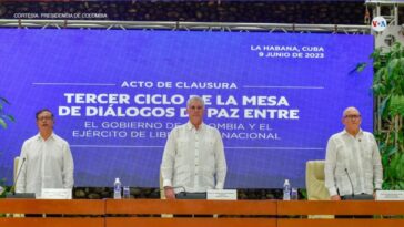 Colombia: gobierno y ELN anuncian cese al fuego bilateral para el 3 de agosto | Noticias de Buenaventura, Colombia y el Mundo