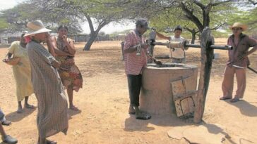 Energía solar para sacar agua en La Guajira