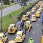 Colombia, gasolina, paro, taxistas