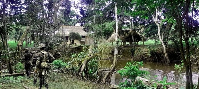 Ejército Nacional desmantela dos campamentos del GAO-r E-10 Martín Villa en Arauca
