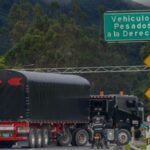 Vía Bogotá- Villavicencio