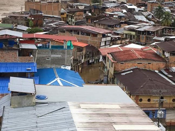 Caos en la costa de Nariño: cerca de 300 viviendas inundadas por alto nivel de marea