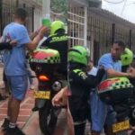 El día en Barranquilla inició fuerte: agarraron a presunto ladrón y lo golpearon