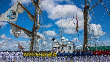Buque insignia 'ARC Gloria' arribó nuevamente al puerto de Buenaventura | Noticias de Buenaventura, Colombia y el Mundo