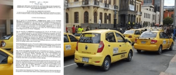 Aumenta la tarifa de la carrera mínima en taxi y otros recargos, en Pasto