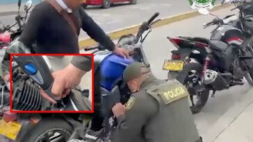 Policía en Ipiales marcó más de 100 motocicletas, para evitar que se las roben