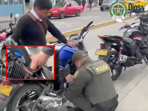 Policía en Ipiales marcó más de 100 motocicletas, para evitar que se las roben