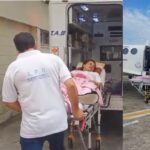 En avión ambulancia trasladaron a Cúcuta a comunicadora araucana