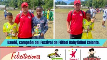 En el Municipio de Bahía Solano – Chocó, finalizó el Festival Babyfútbol Colanta 2023 – 2024.